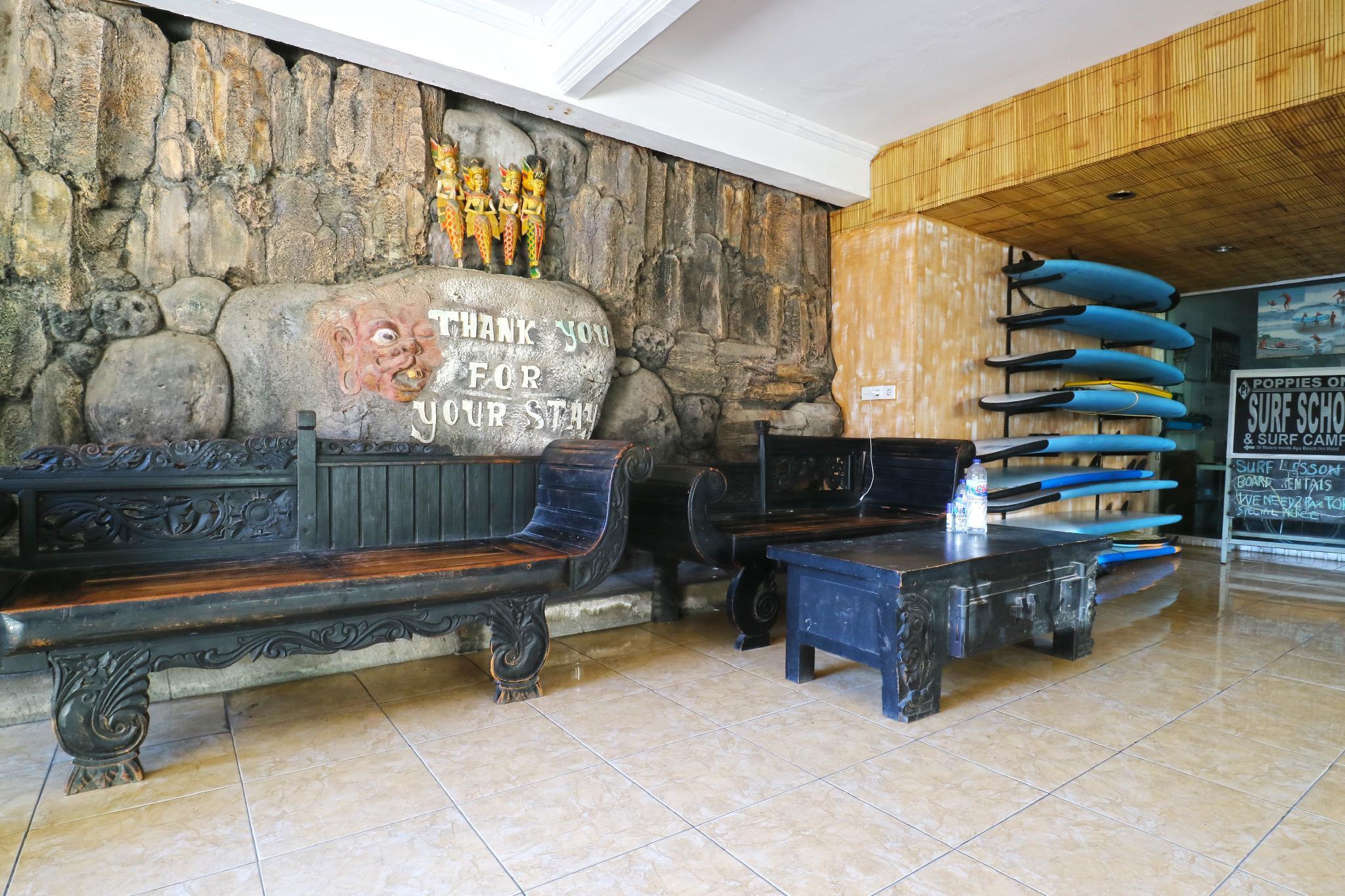 Ayu Beach Inn Kuta Lombok Exterior foto